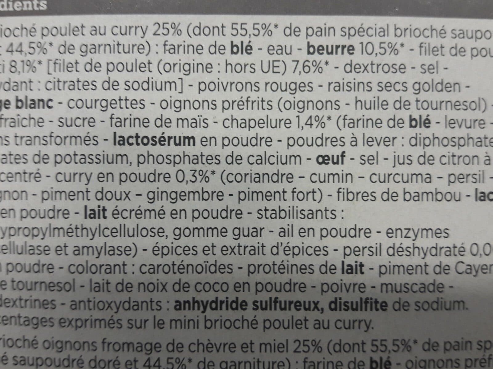 Franprix MINI BRIOCHES APÉRITIFS 16 PIÈCES packshot