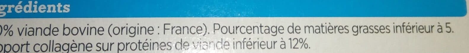 Franprix Steaks haché pur bœuf 5% Façon bouchère packshot