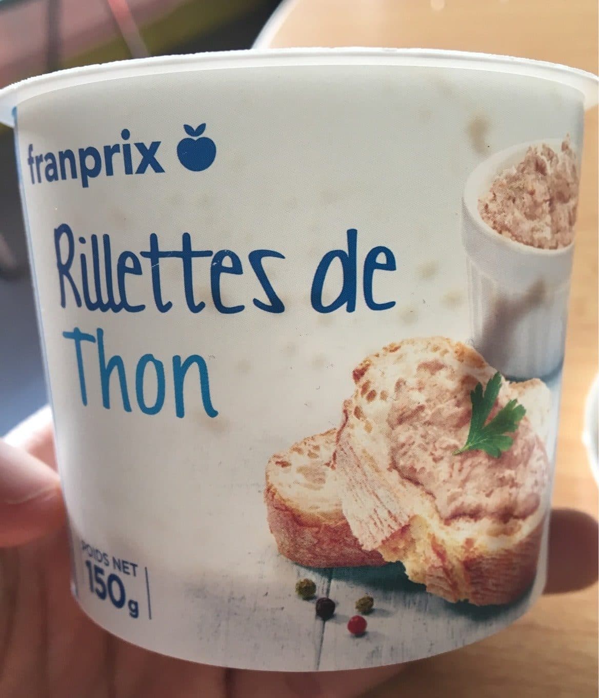 Franprix Rillettes de thon packshot