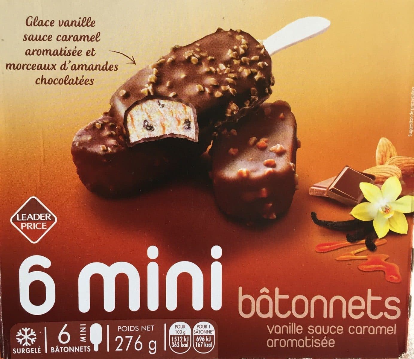 Leader Price Mini batonnets packshot