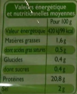 Leader Price Blanc de Poulet fumé au bois de hetre packshot