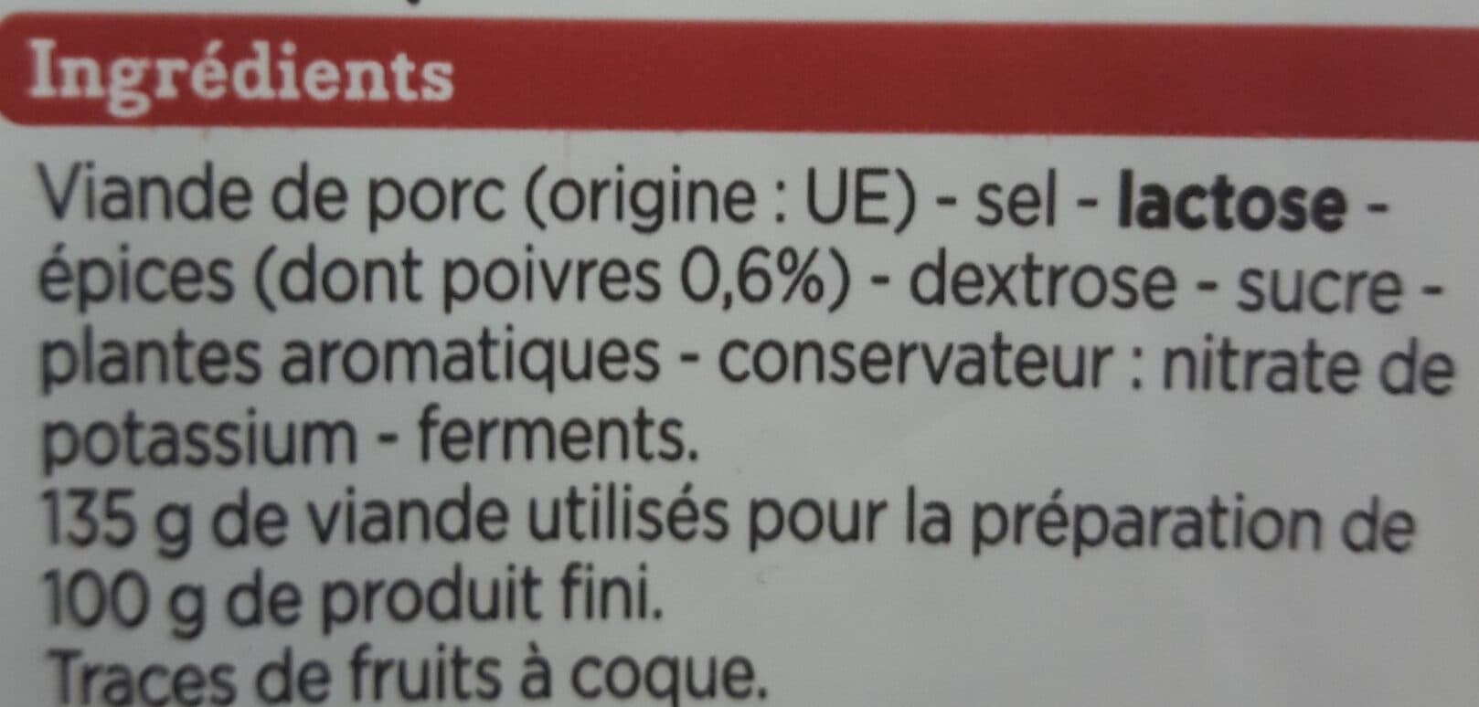 Franprix Pavé au poivre packshot