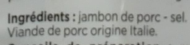 Franprix jambon de Parme IGP packshot