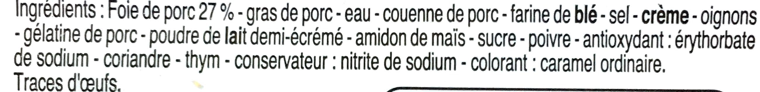 Leader Price Mousse de Foie de Qualité Supérieure packshot