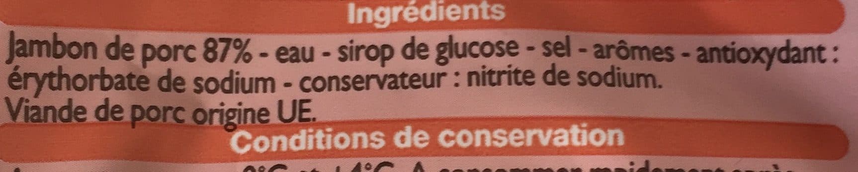 Leader Price Jambon de paris packshot