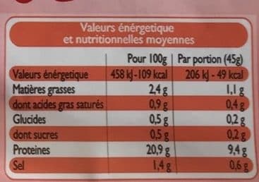 Leader Price Jambon de paris packshot