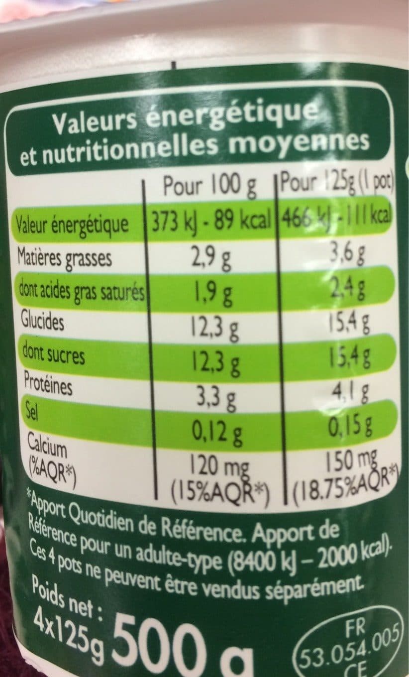 Leader Price Bifidus framboise packshot