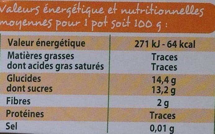 Leader Price Compote Allégée de Pommes packshot