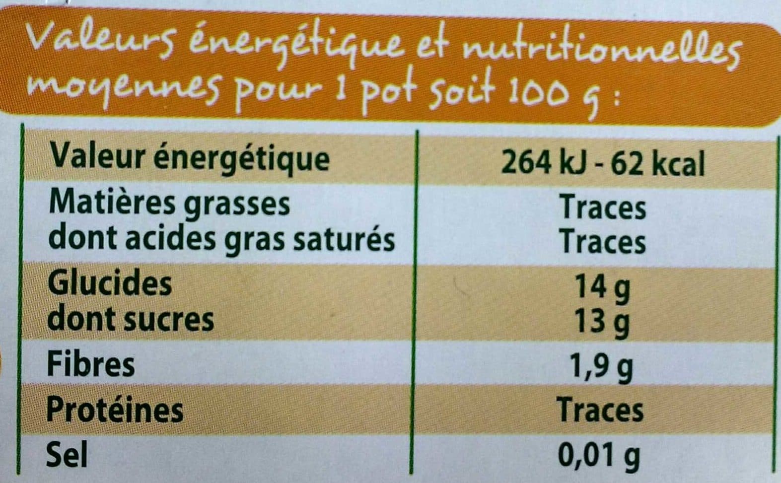 Leader Price Purées de fruits BIO à base de Pommes et de Mangue packshot