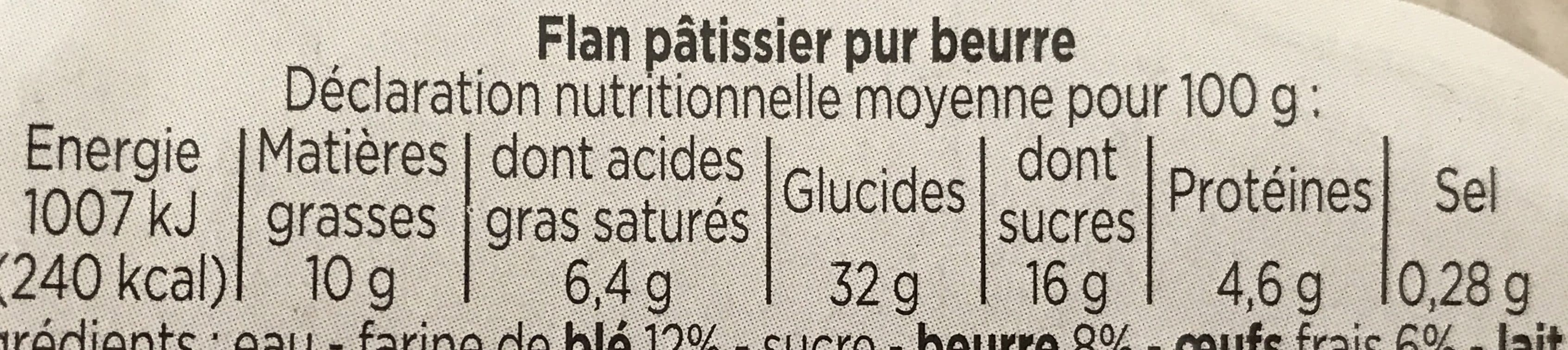 Franprix Flan patissier packshot