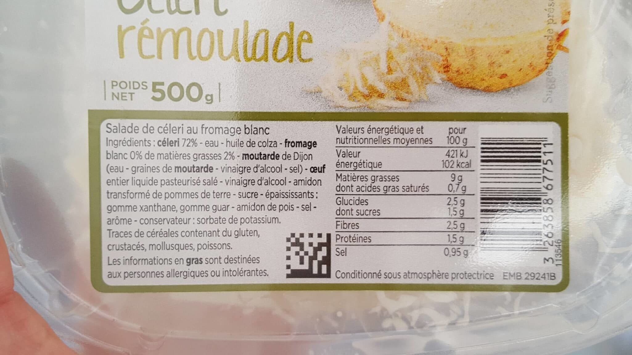 Franprix Céleri remoulade packshot