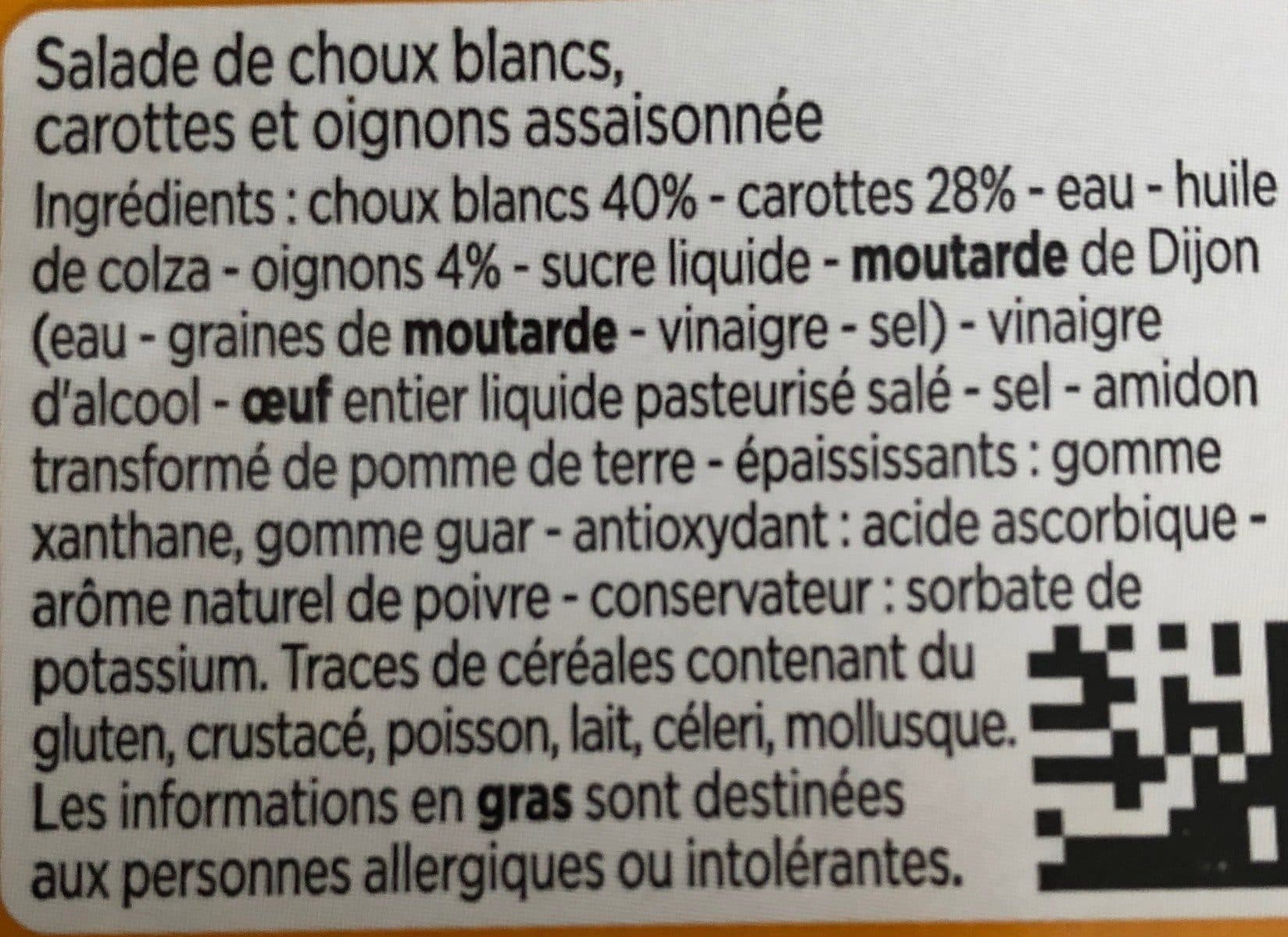 Franprix Coleslaw packshot