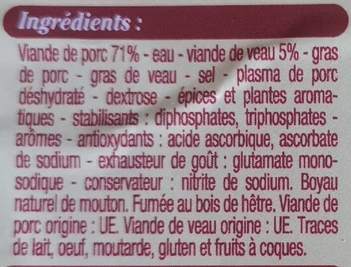 Leader Price Saucisses viennoises packshot