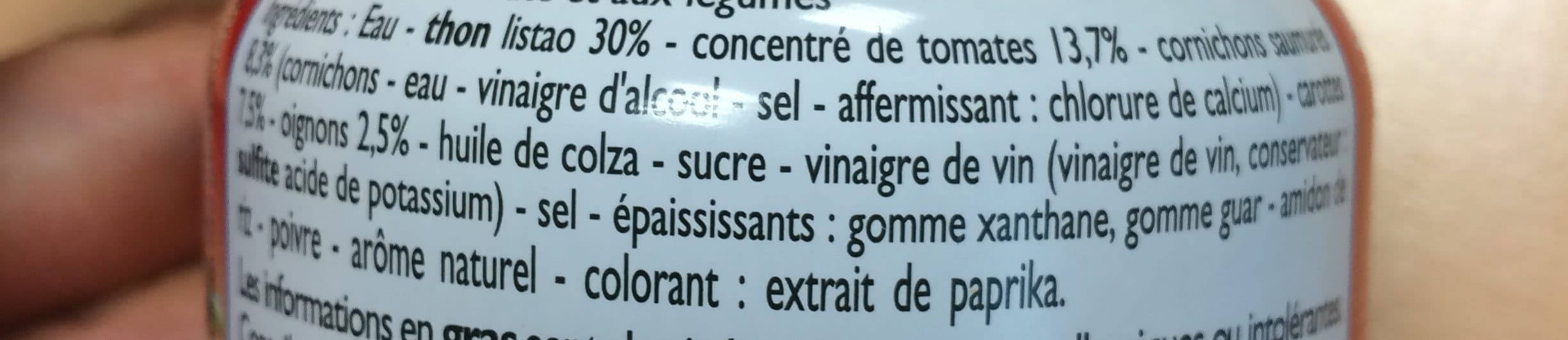 Leader Price Thon à la catalane packshot