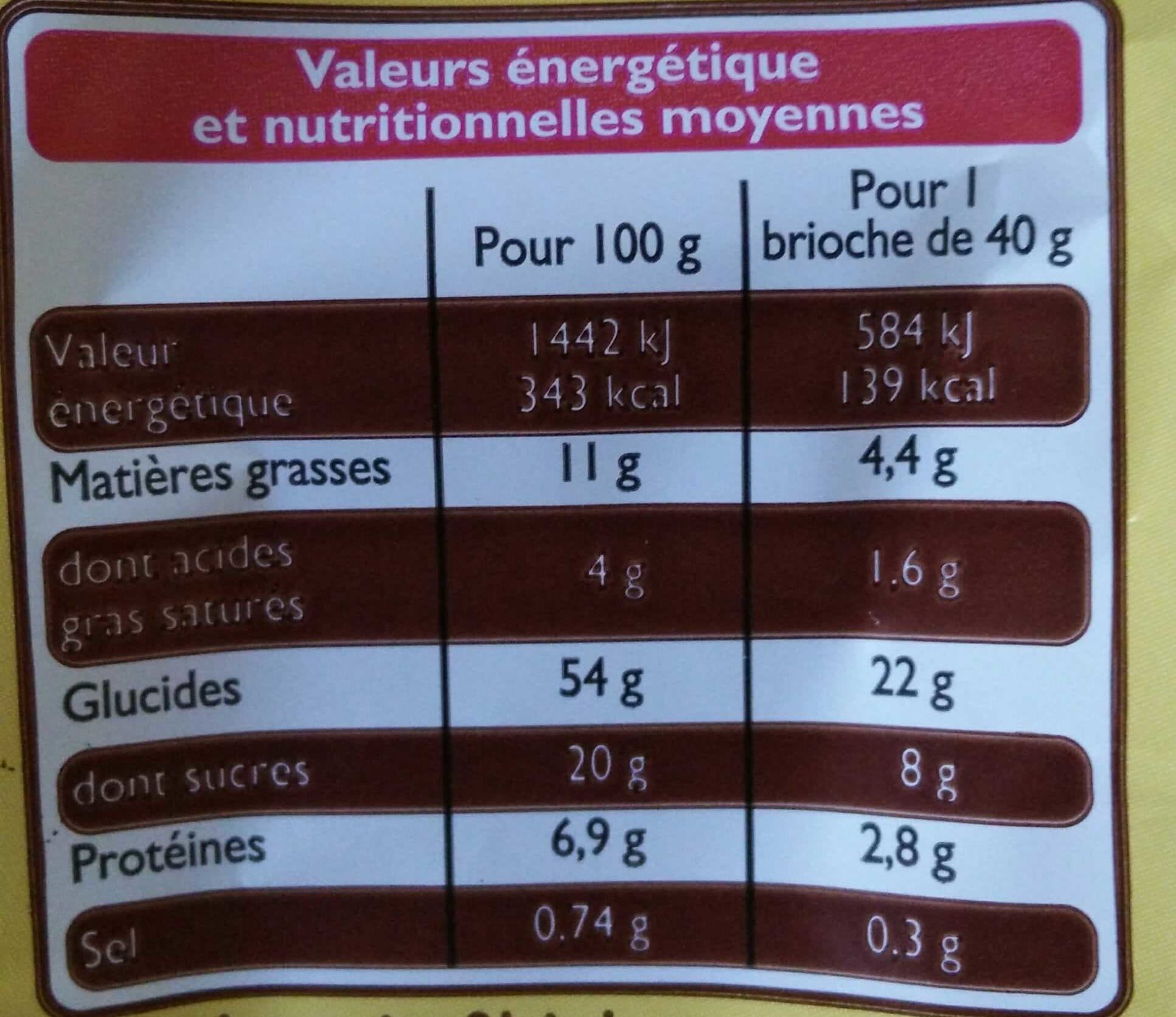 Leader Price 8 petites brioches fourrage goût chocolat packshot