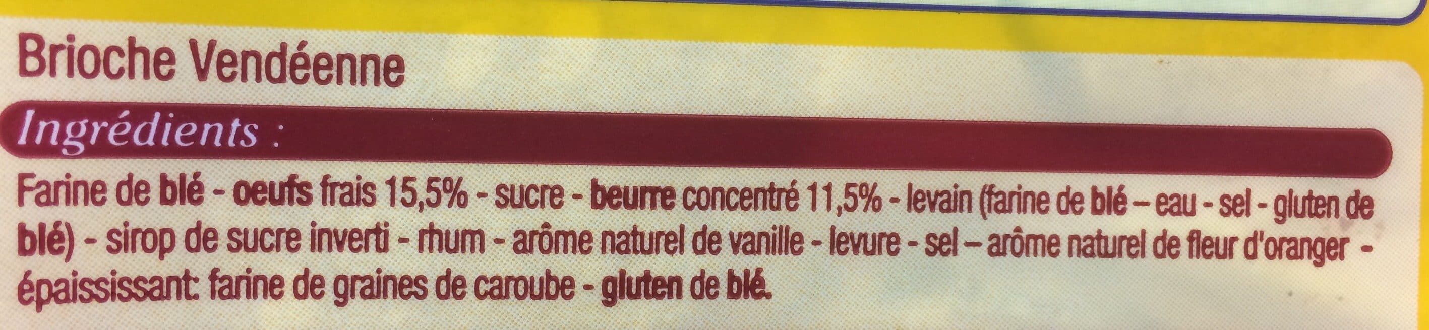 Leader Price Brioche Vendéenne Tressée à la main packshot