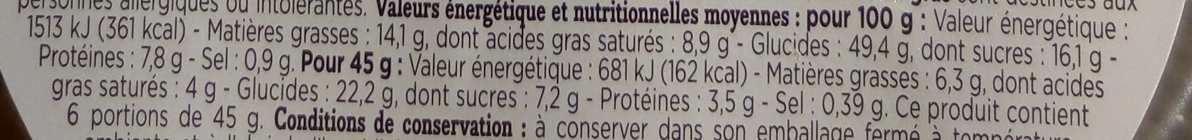 Franprix 6 mini gâches aux éclats de chocolat packshot