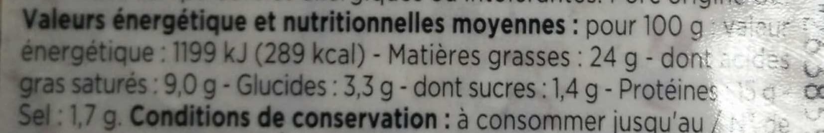 Franprix Pâte de campagne de qualité supérieure packshot