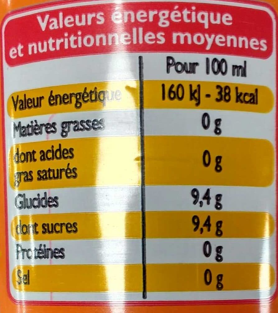 Leader Price Soda Orange packshot