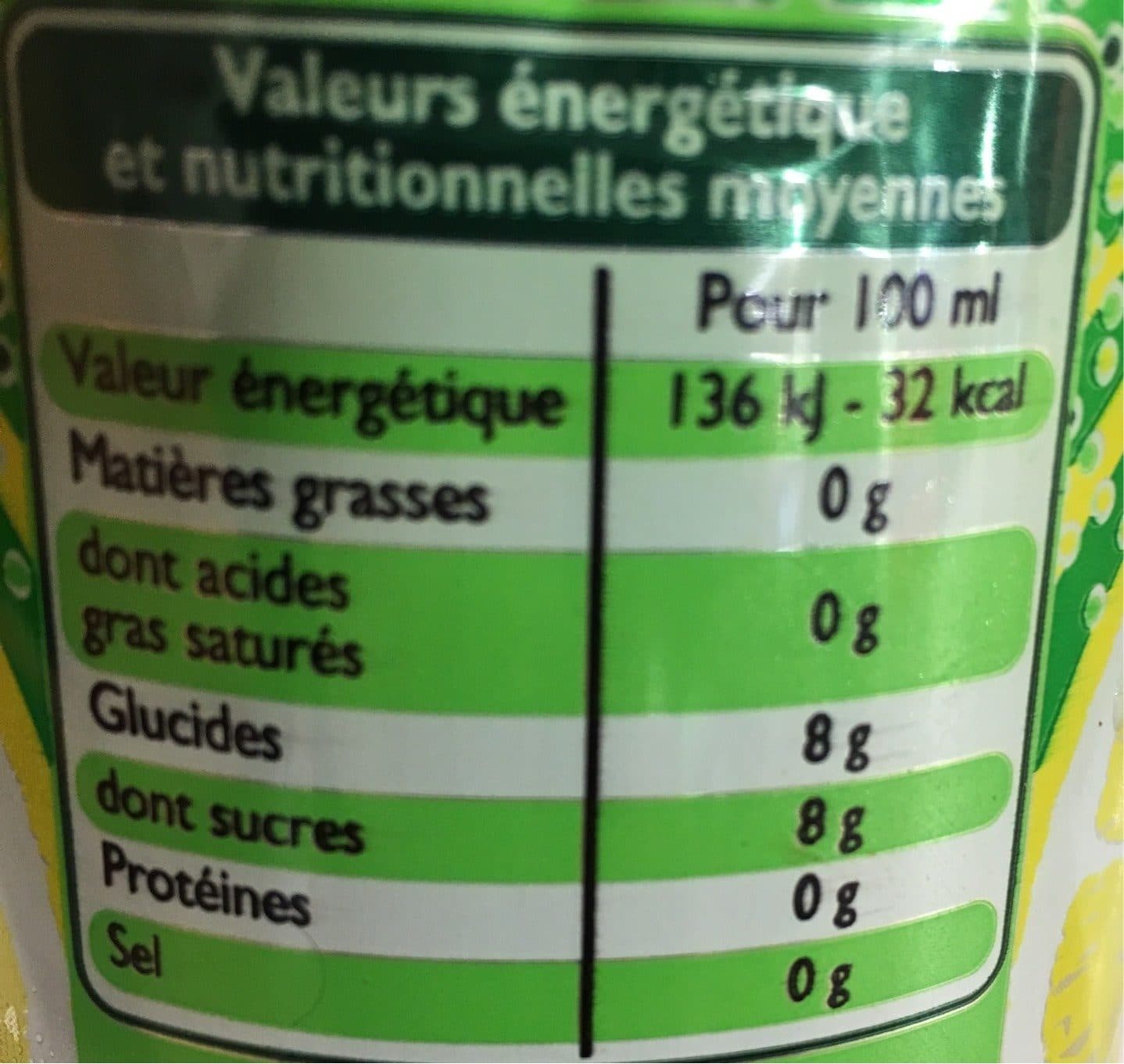 Leader Price Lemon Lime - Saveur citron - citron vert packshot