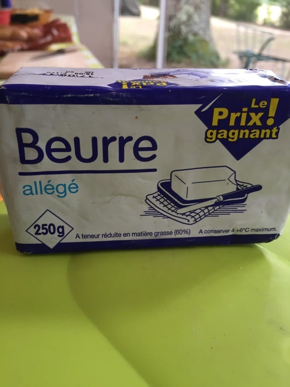 Leader Price Beurre allégé packshot