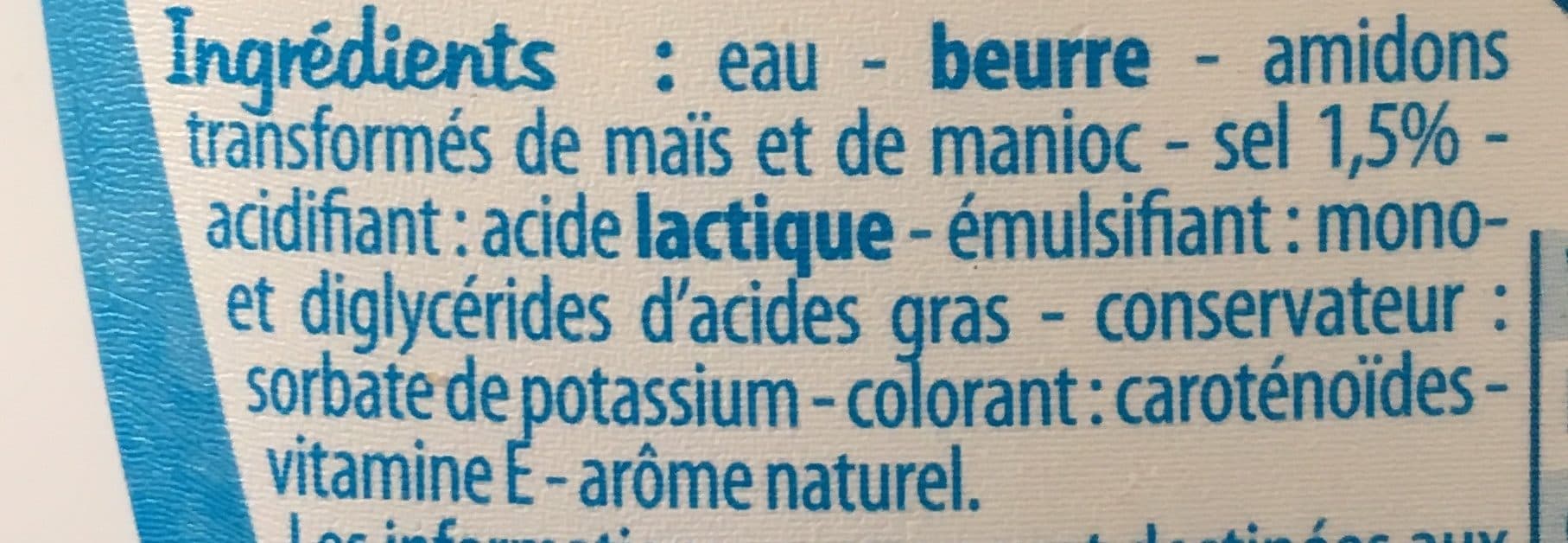 Leader Price Fine Ligne Demi-Sel à Tartiner (25% MG) packshot