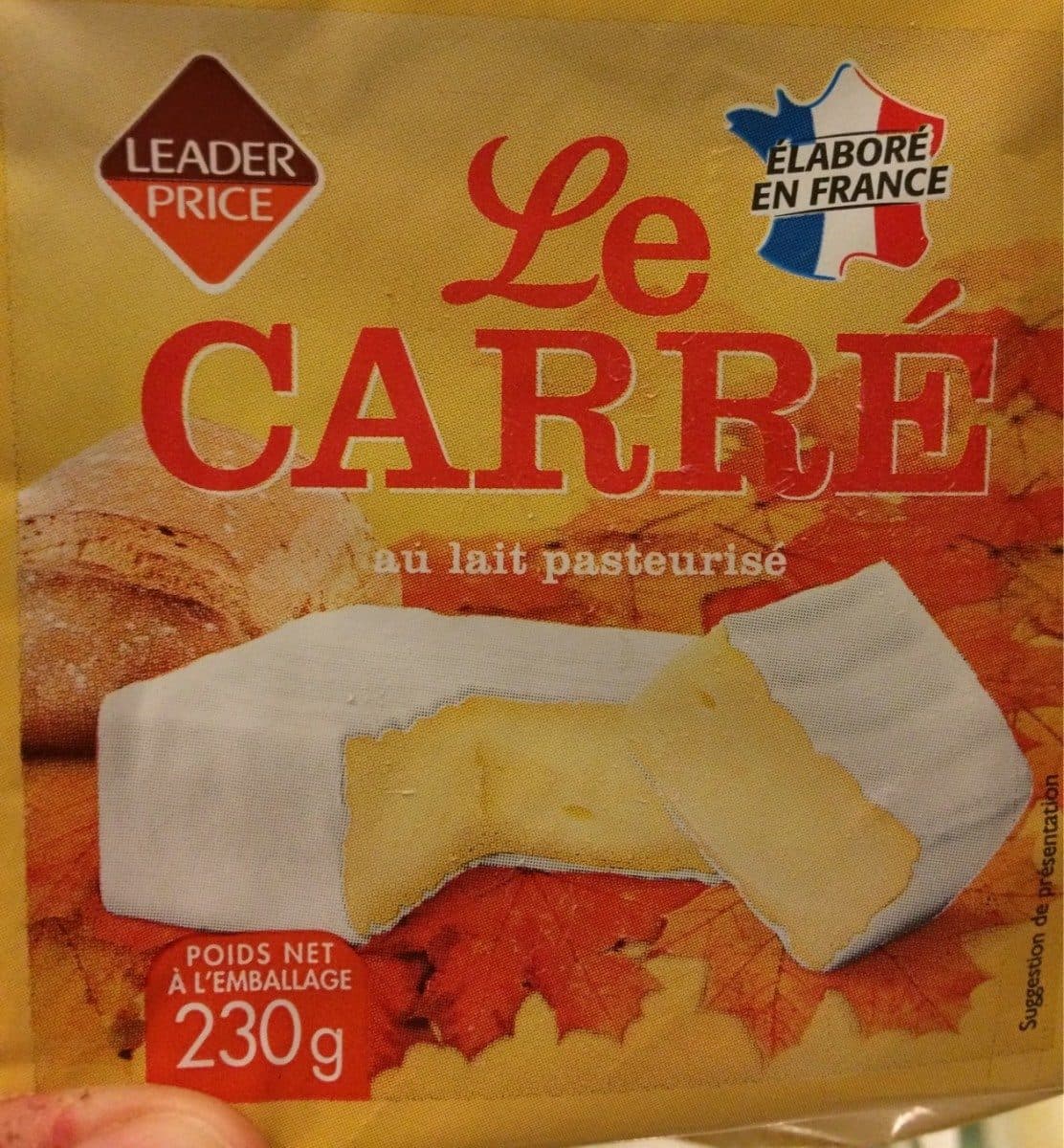 Leader Price Le Carré packshot