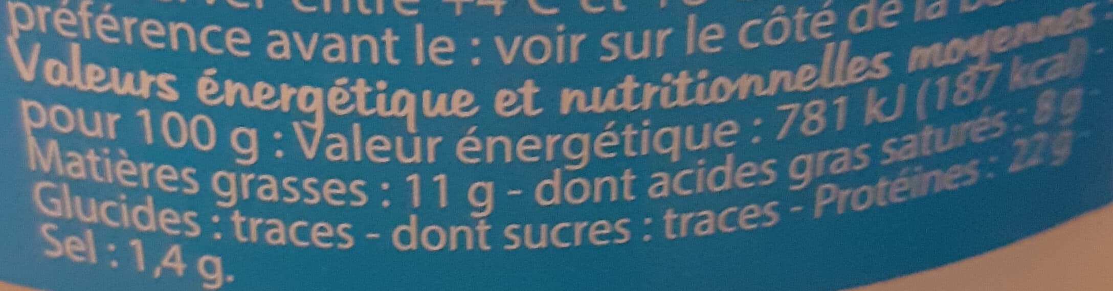 Leader Price Fromage Allégé 11% packshot