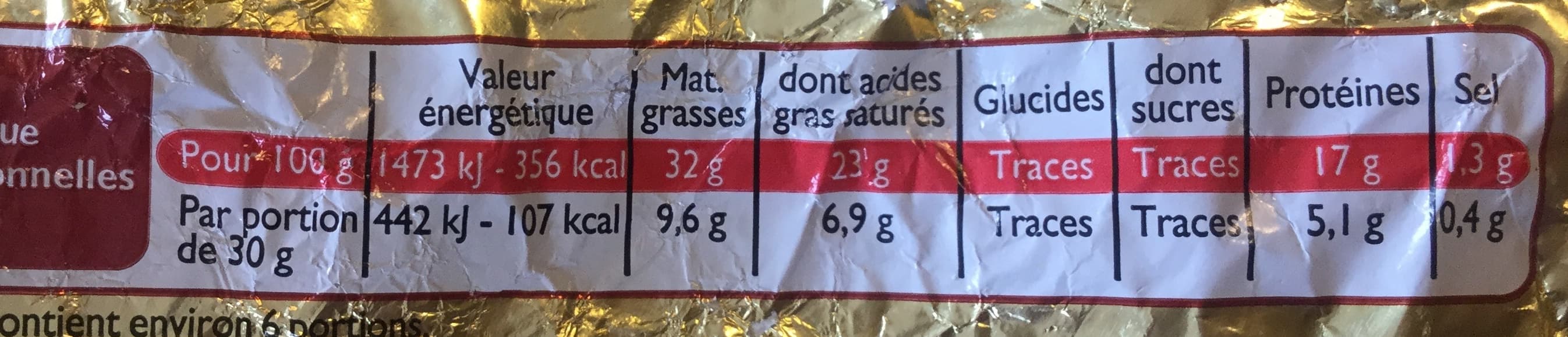 Leader Price Pointe de Brie (32 % MG) packshot