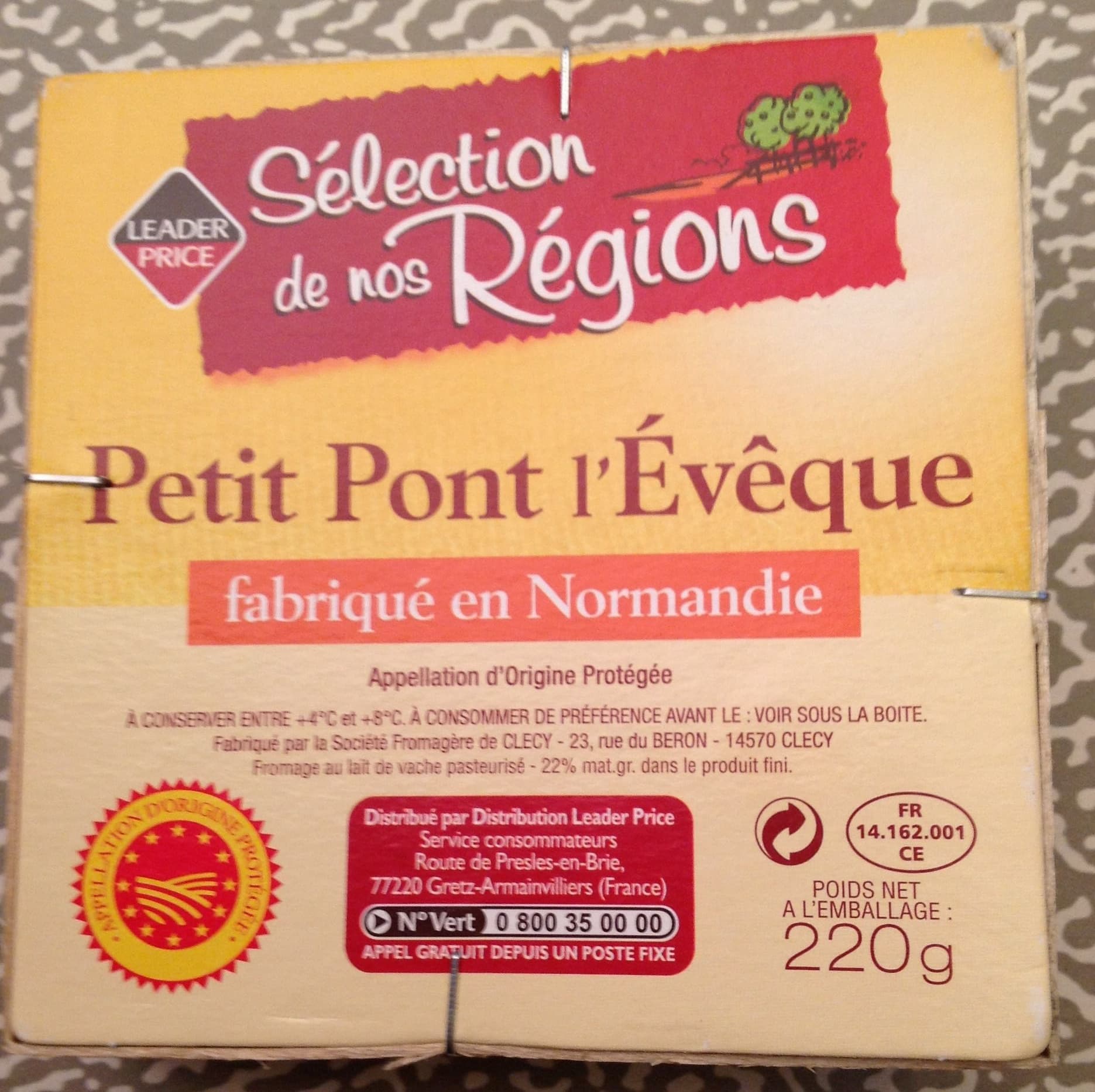 Leader Price Petit Pont l'Évêque packshot
