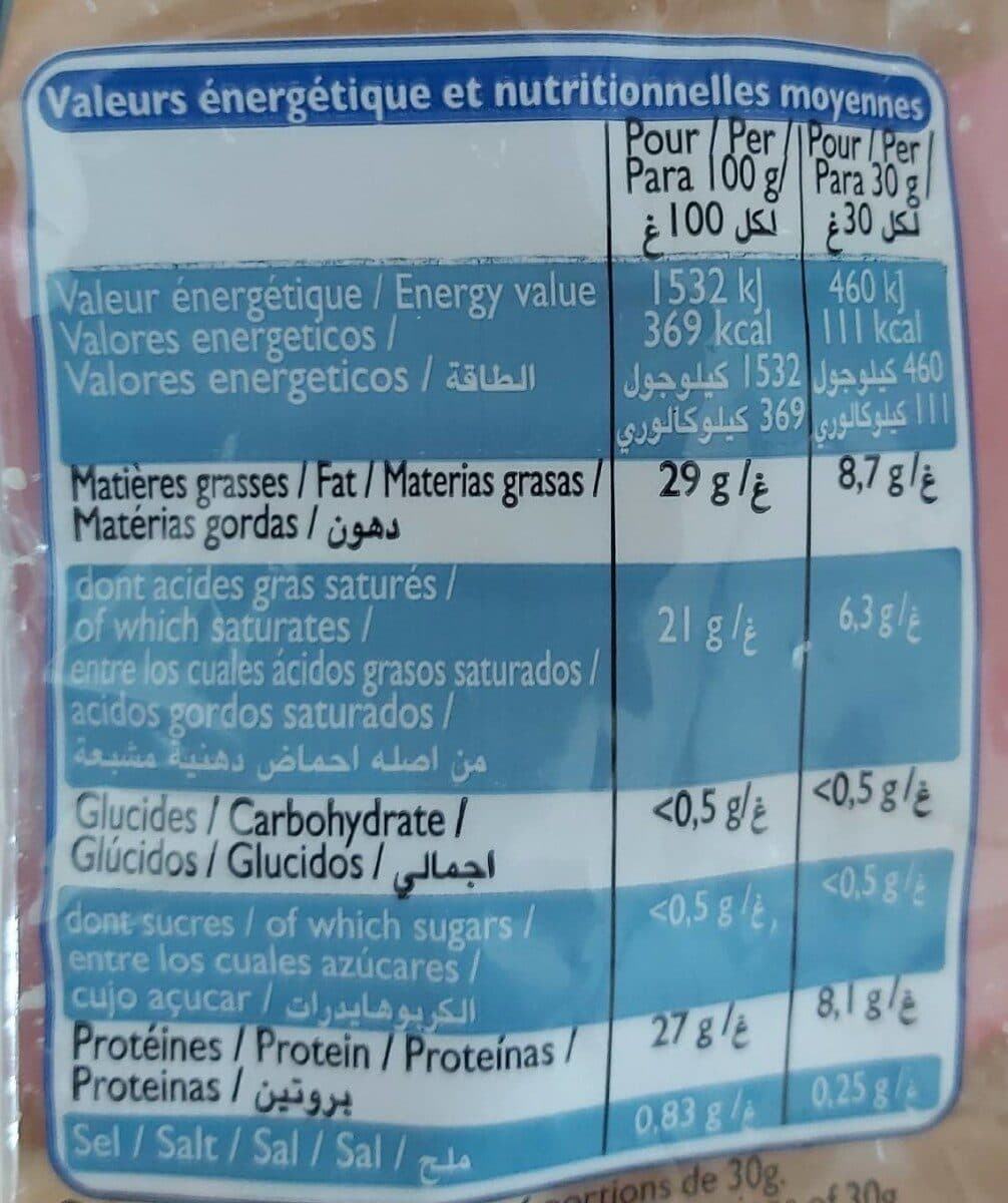 Leader Price Emmental français râpé packshot
