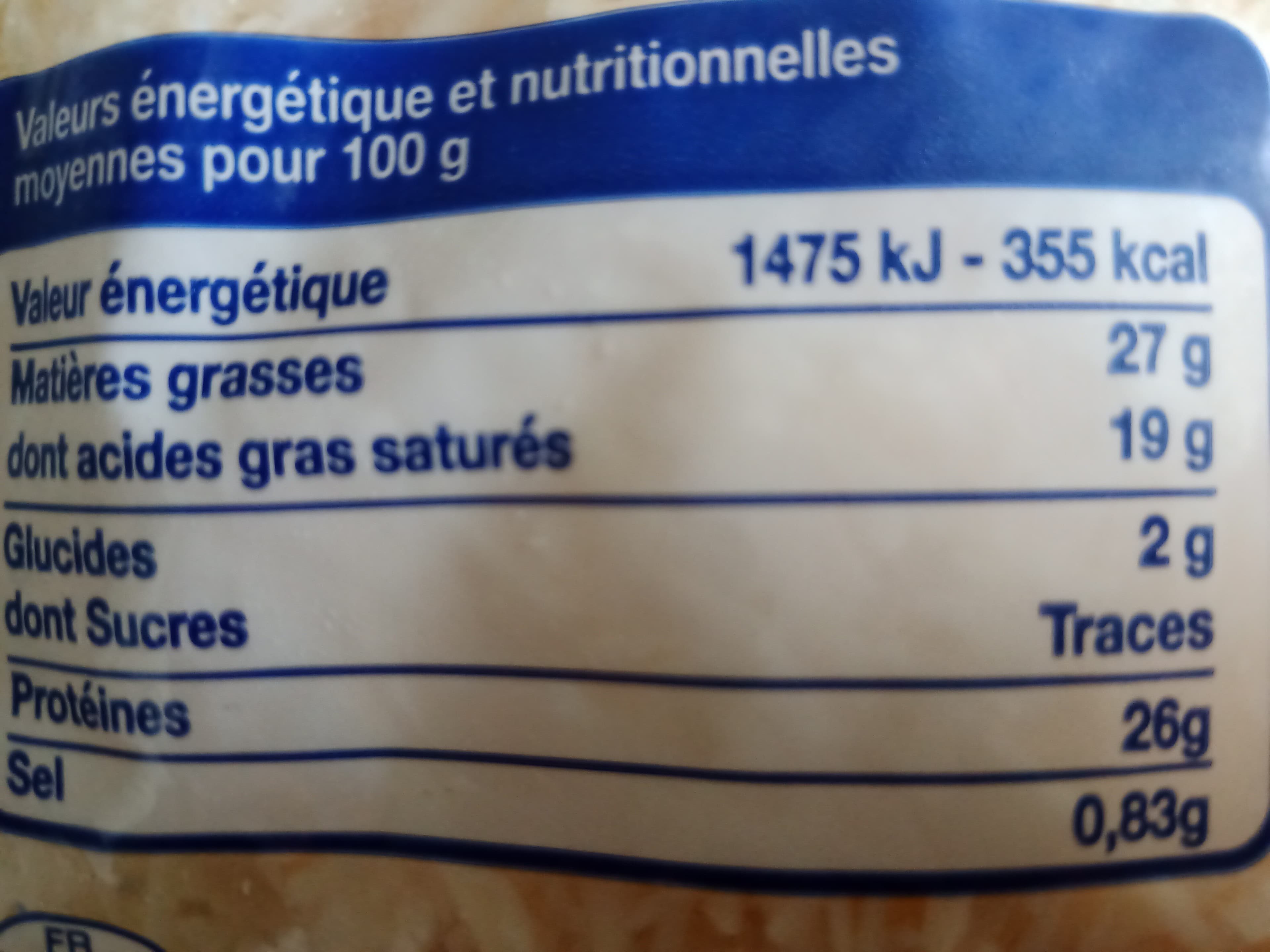 Leader Price Emmental Français Rapé packshot