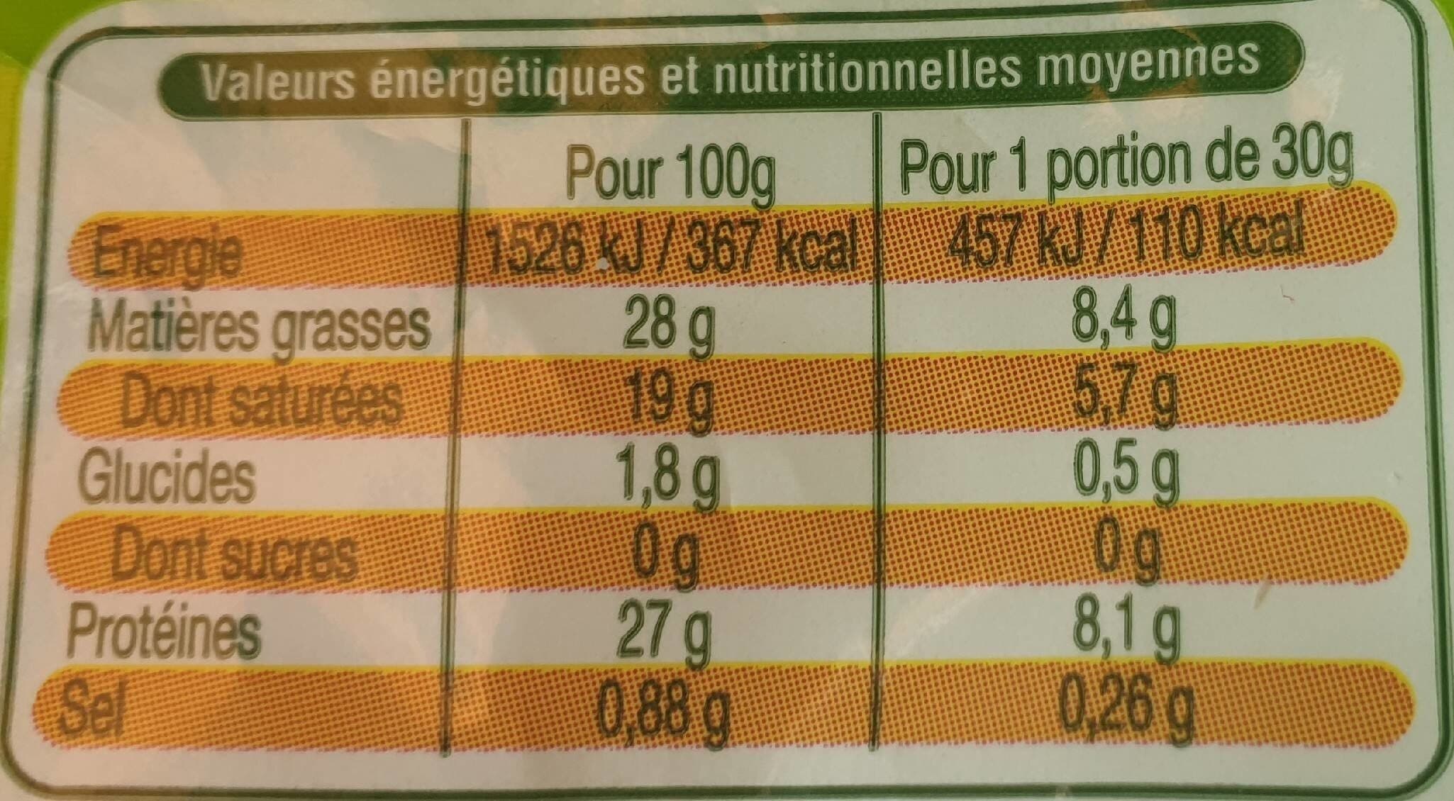 Leader Price Emmental râpé Bio packshot