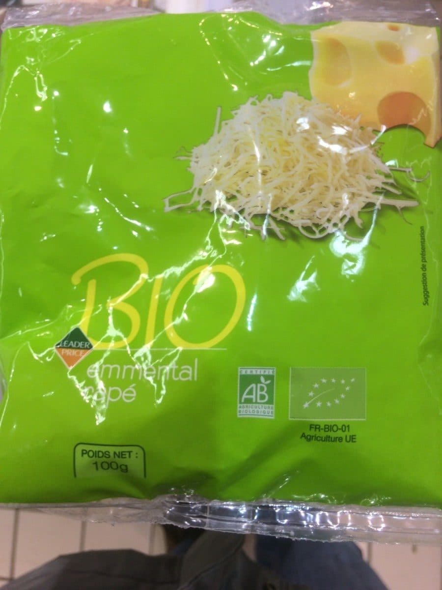Open Food Facts Bio emmental rape packshot