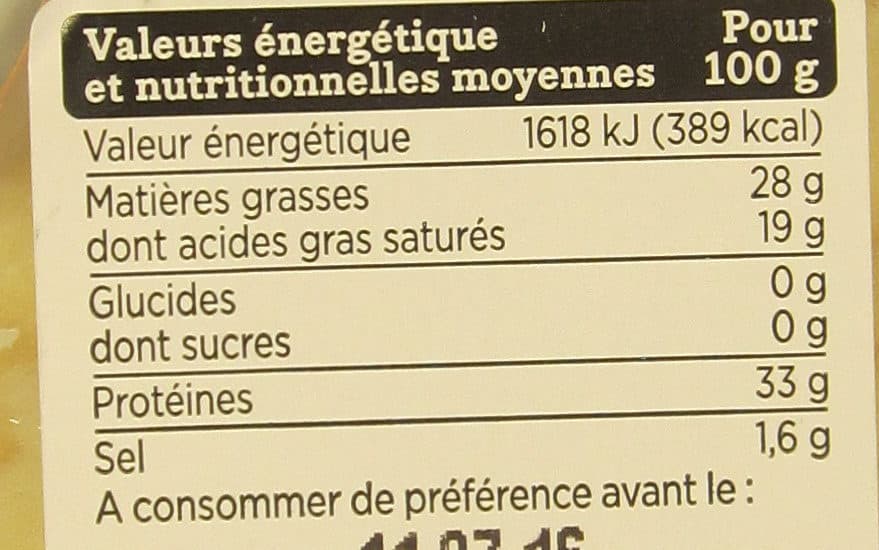 Franprix copeaux parmigiano reggiano AOP 18 mois packshot