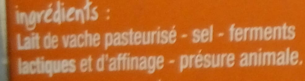 Marché Franprix Quart de Maroilles packshot