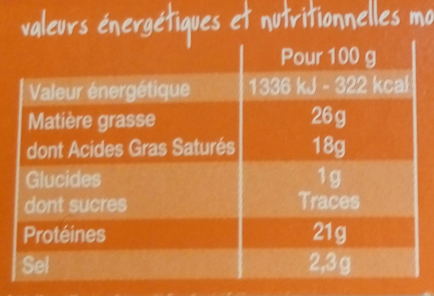 Marché Franprix Quart de Maroilles packshot