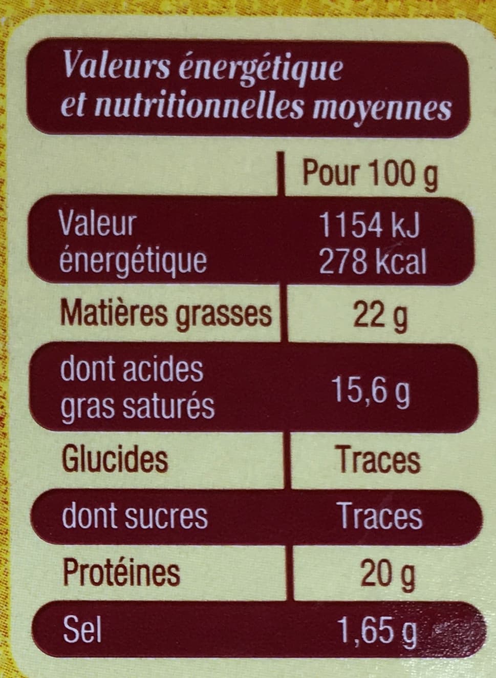 Leader Price Camembert de Normandie au lait cru moulé à la louche packshot