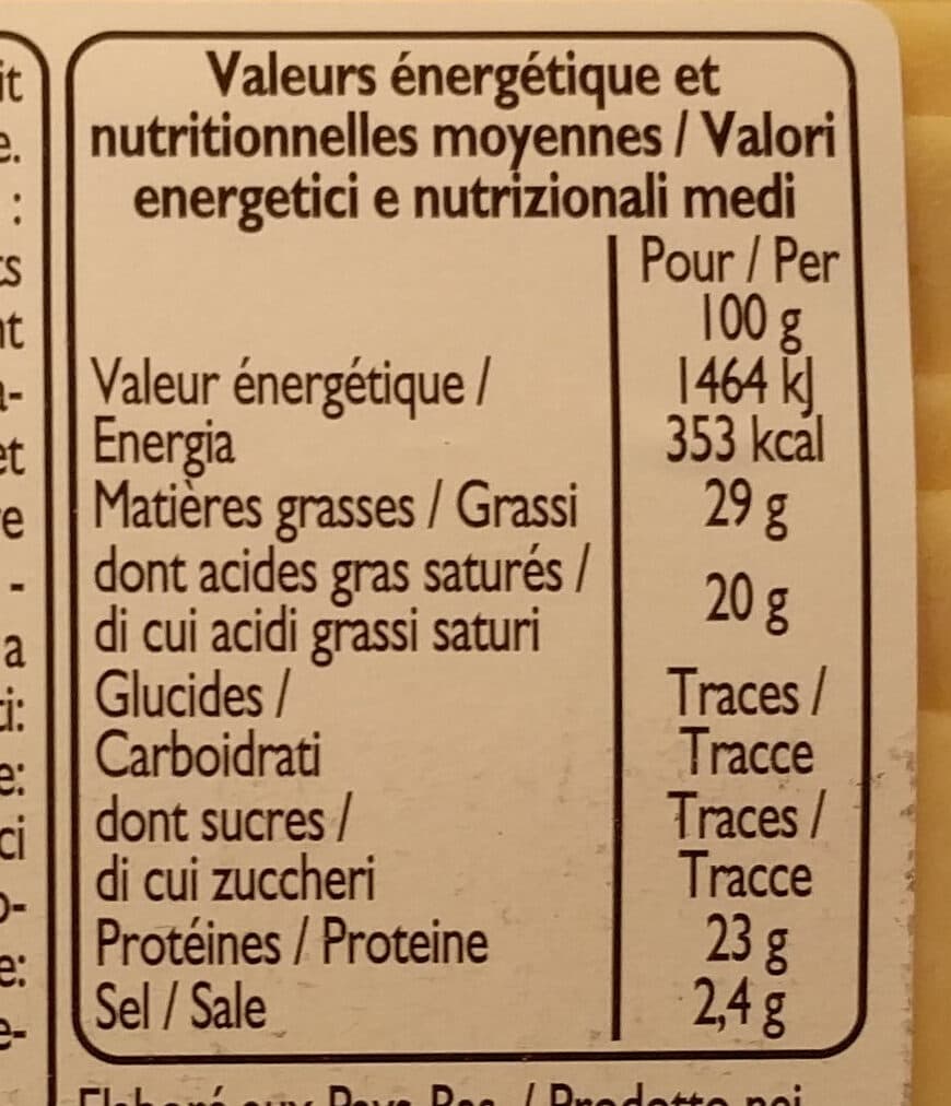 Leader Price Gouda en tranches packshot