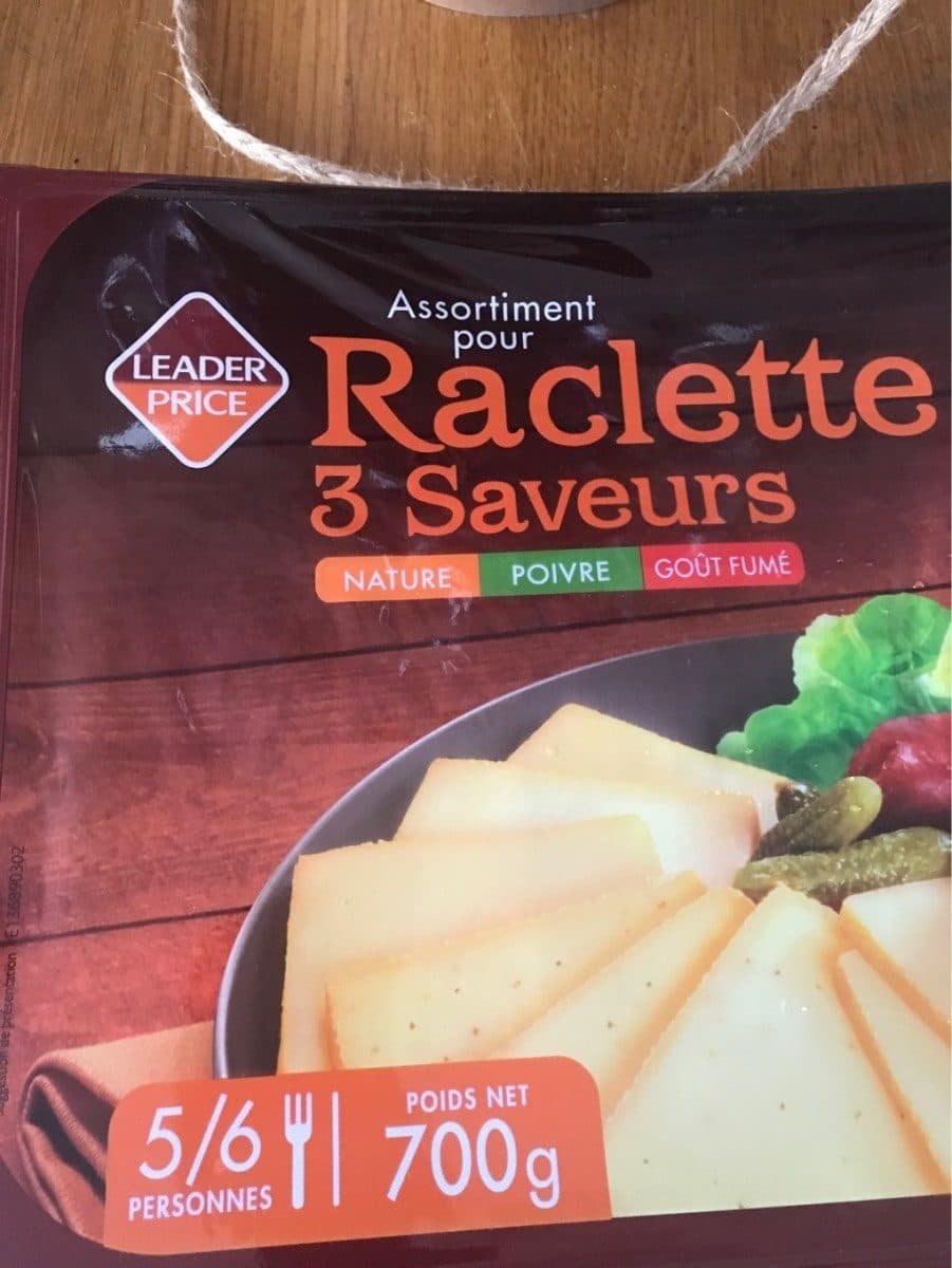 Leader Price Raclette packshot