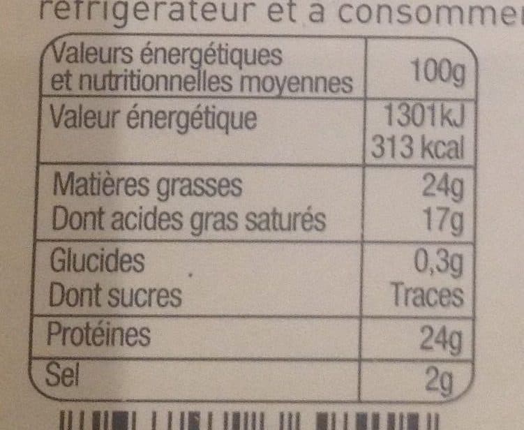 Leader Price Morbier au Lait Cru packshot