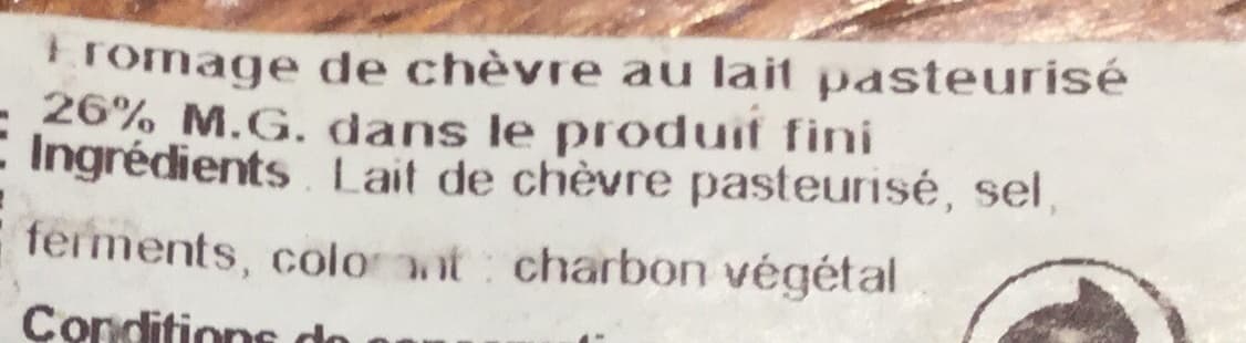 Leader Price Sainte Maure cendré packshot