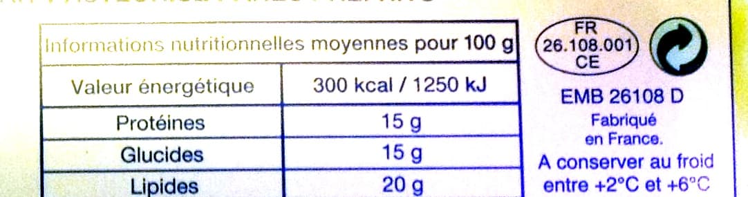Leader Price 6 Fromages de Chèvre à Dorer packshot