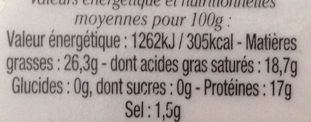 Leader Price Caussac Fromage au lait de Brebis packshot