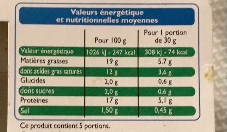 Leader Price Buche de chevre packshot