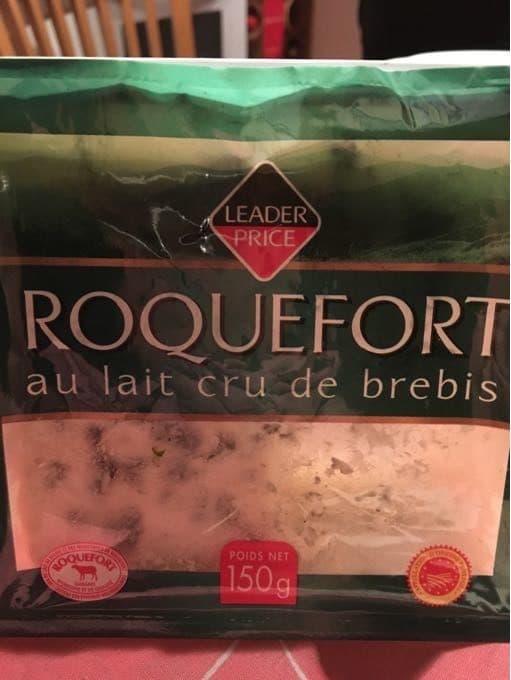 Leader Price Roquefort packshot