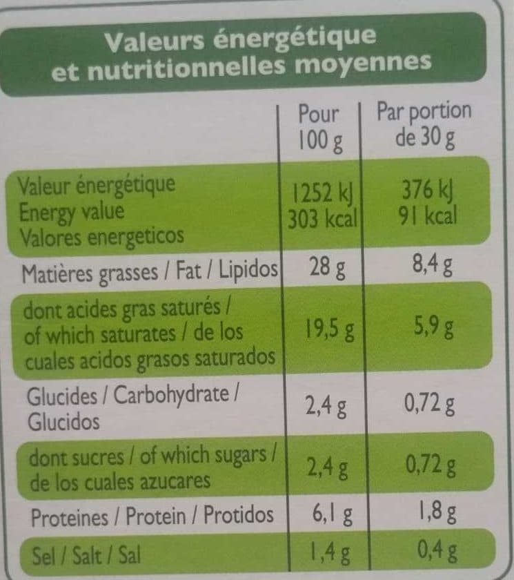 Leader Price Fromage à tartiner à l'ail & fines herbes packshot