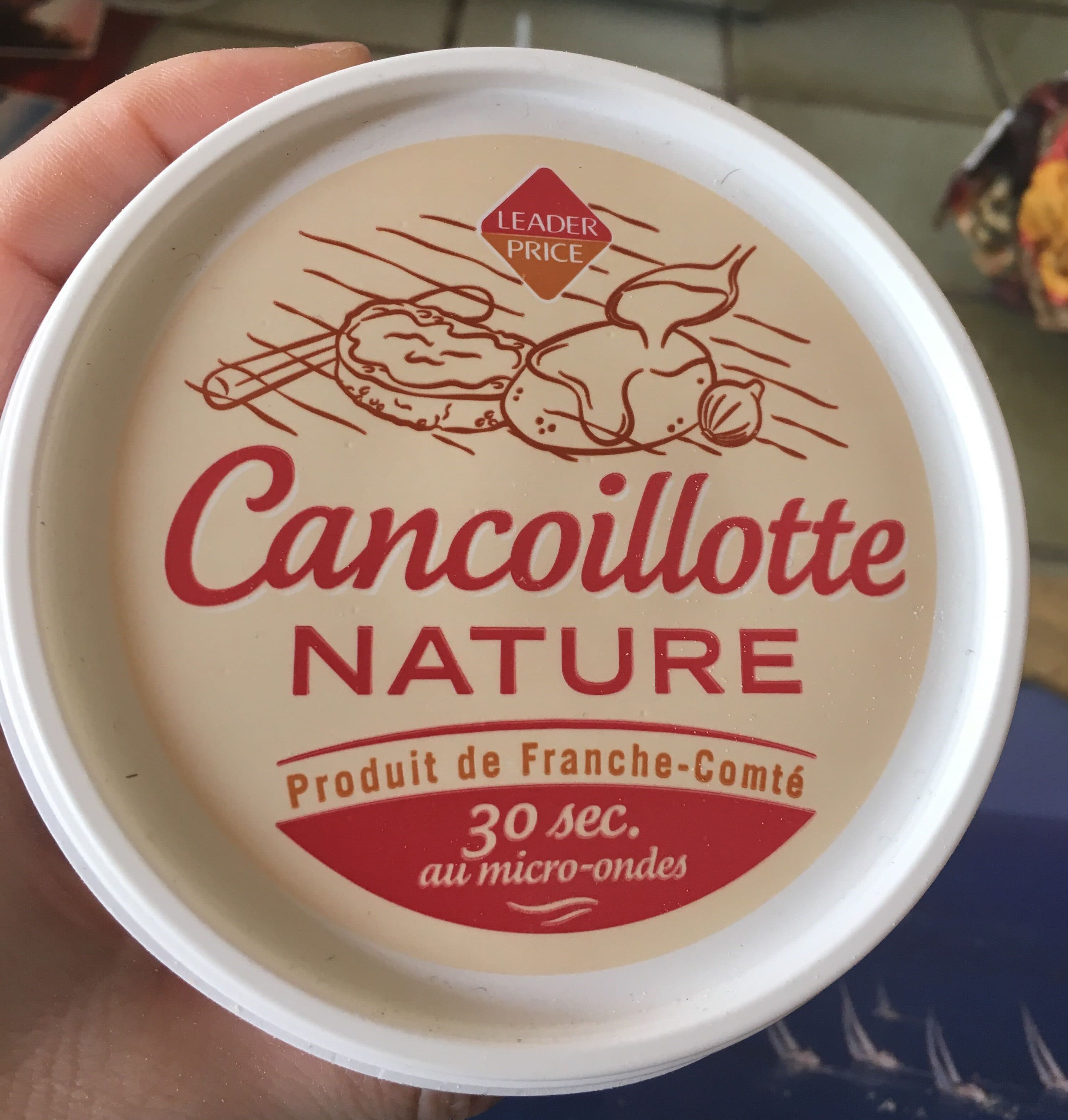 Leader Price Cancoillotte nature packshot