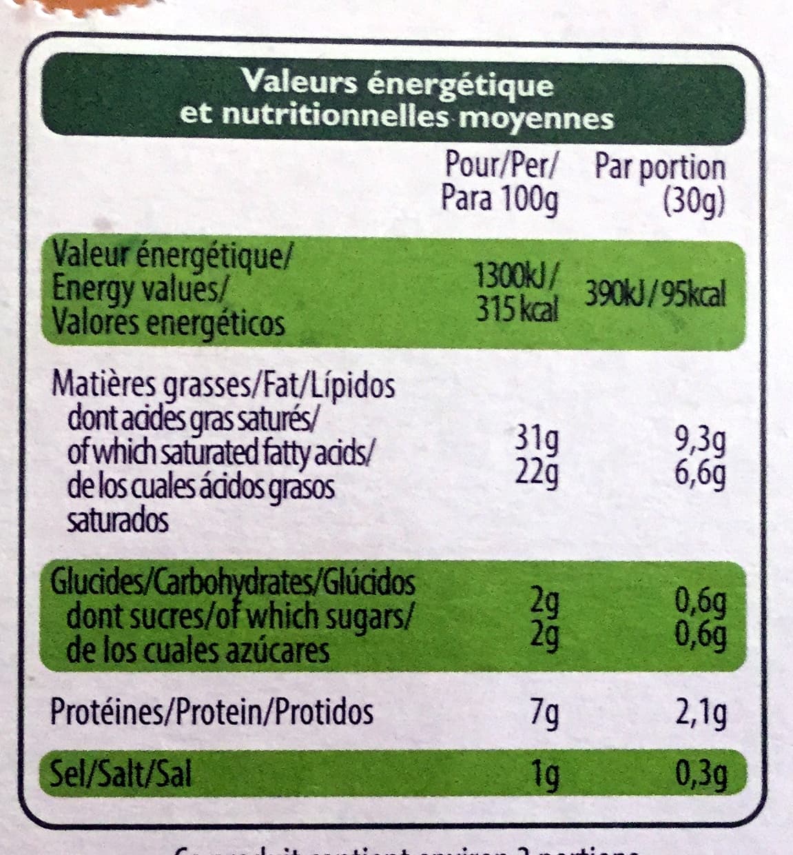 Leader Price Fromage à tartiner chèvre packshot