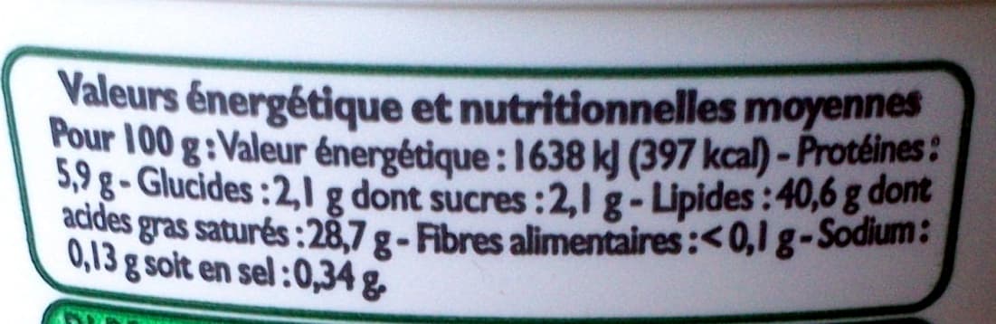 Leader Price Mascarpone (41% MG) - 250 g - Leader Price packshot